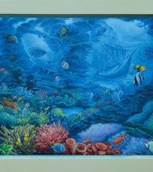 隠し絵シリーズ全8種より　「海底かくれんぼ」